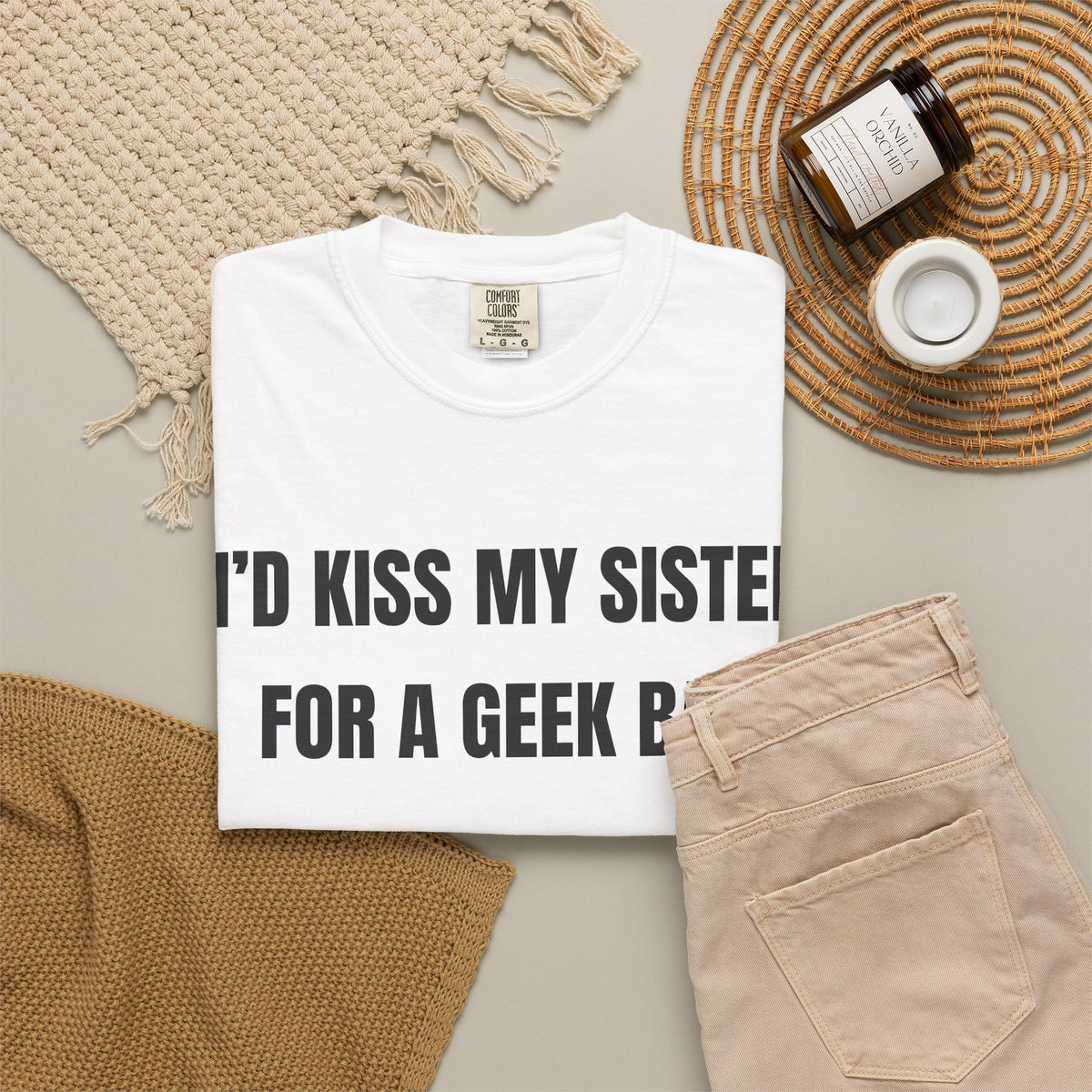 I’d Kiss My Sister For A Geek Bar Shirt