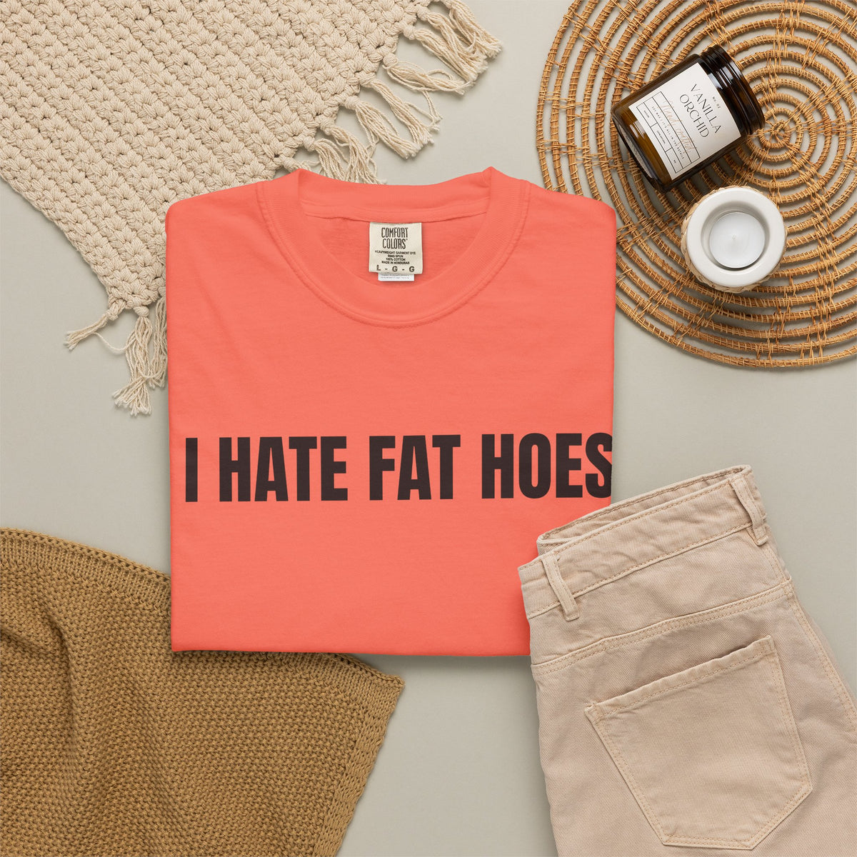 I Hate Fat Hoes Shirt