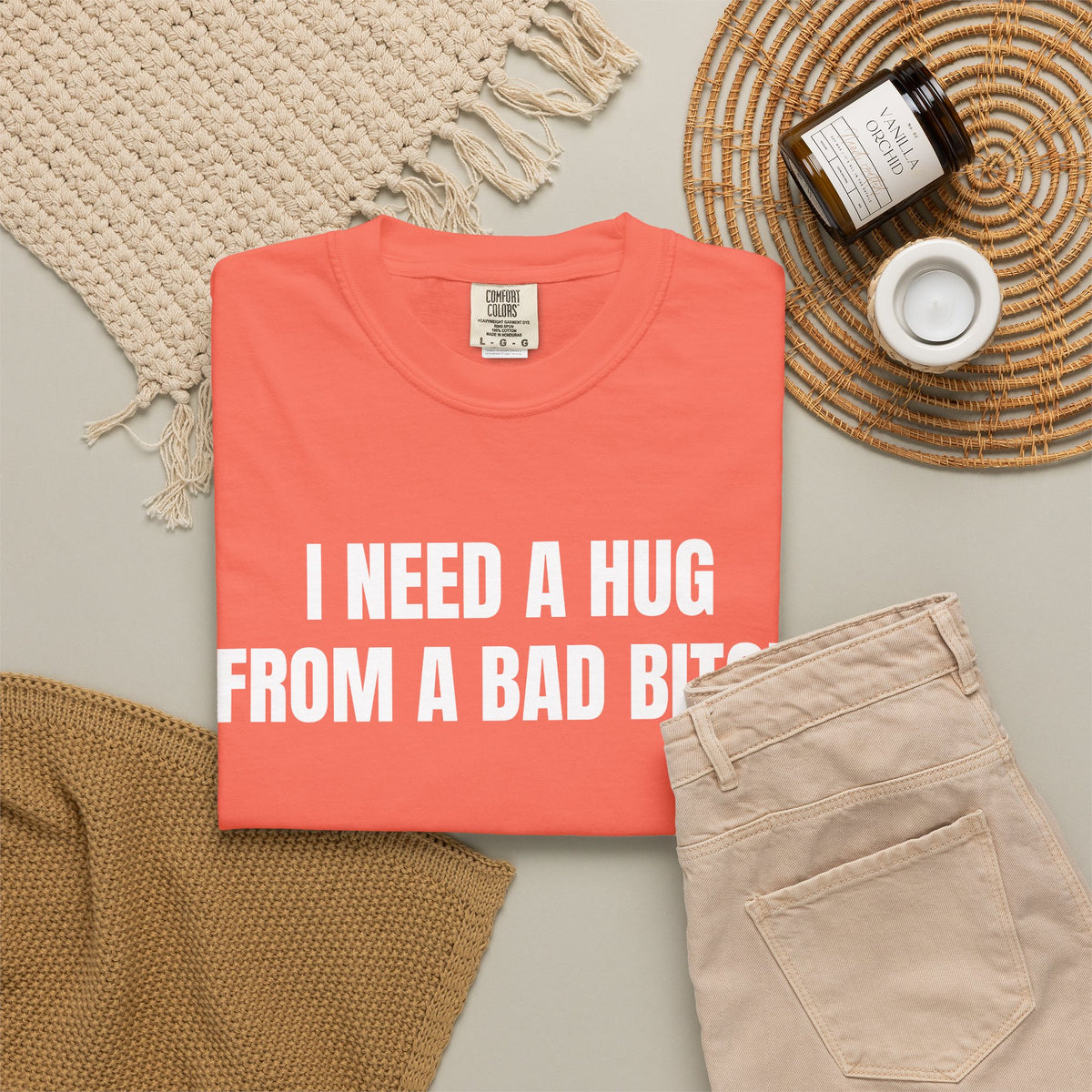 I Need A Hug From A Bad Bitch Shirt
