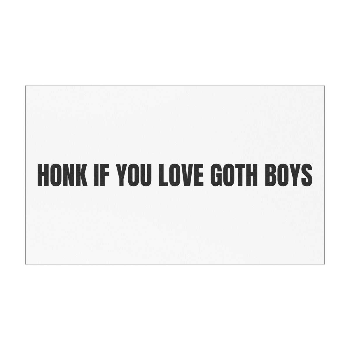 Honk If You Love Goth Boys Shirt