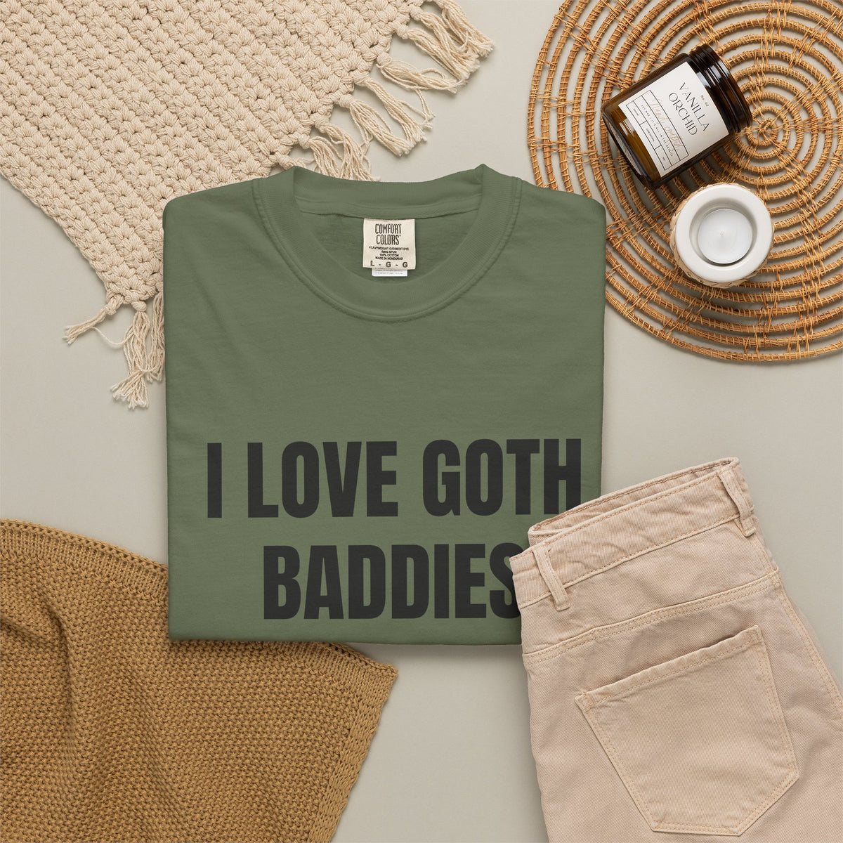 I Love Goth Baddies Shirt