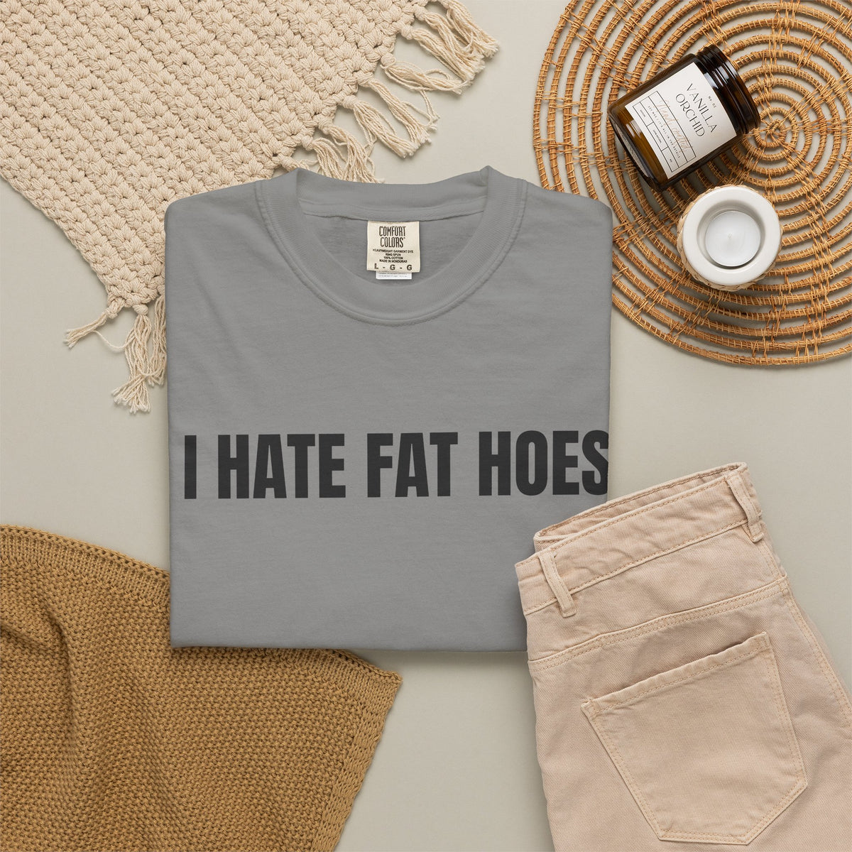 I Hate Fat Hoes Shirt