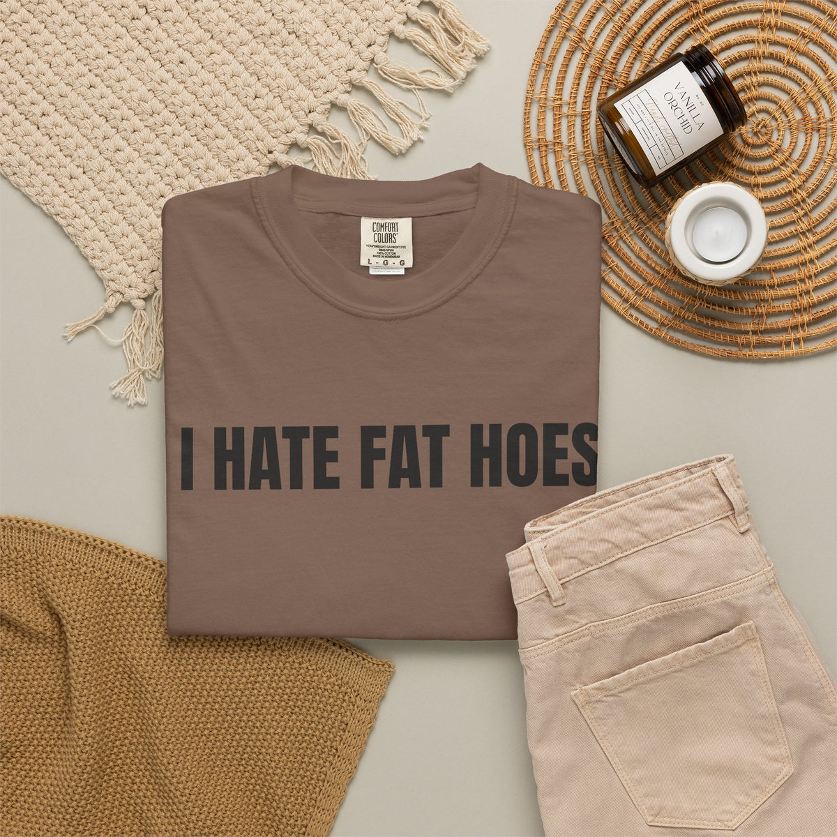 I Hate Fat Hoes Shirt