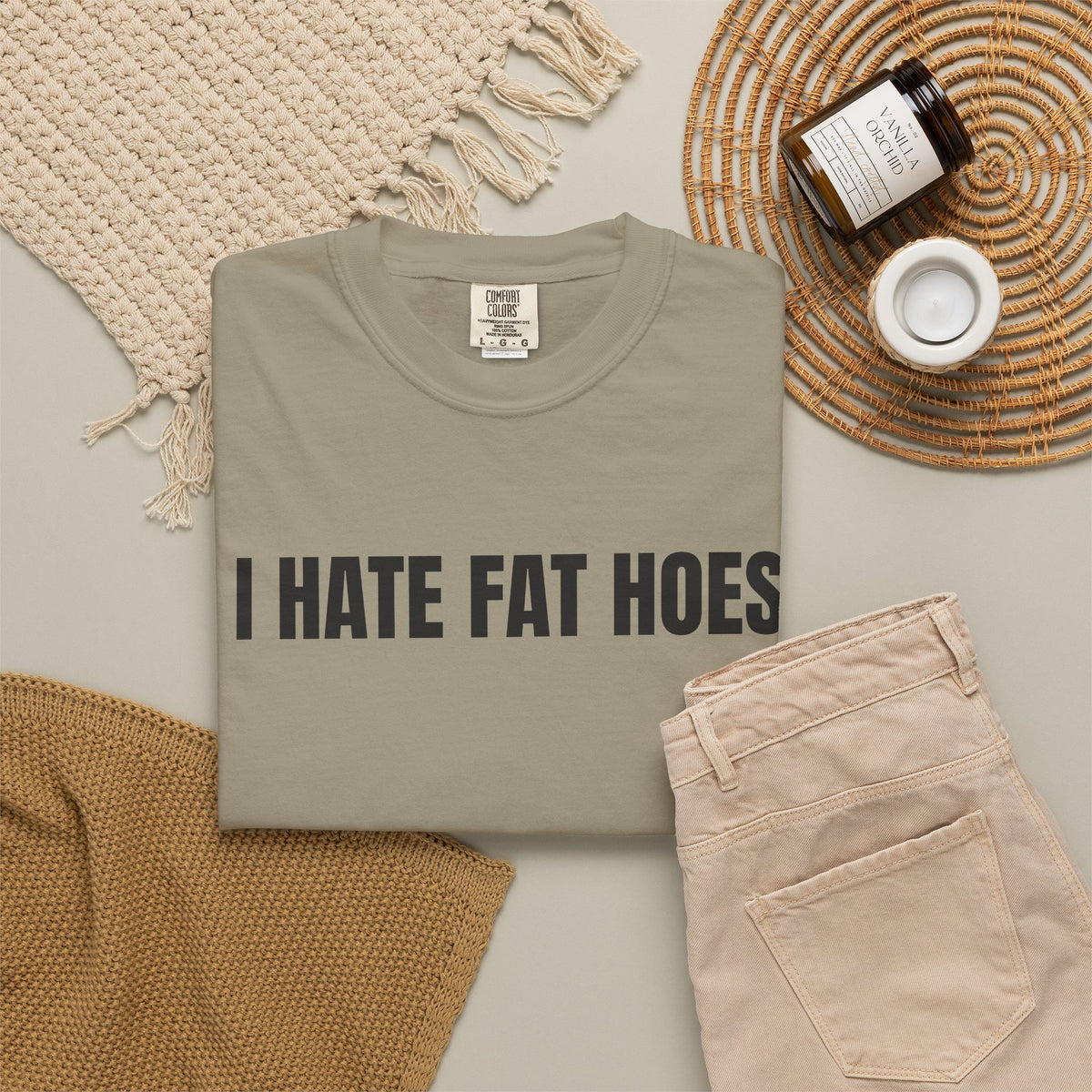 I Hate Fat Hoes Shirt