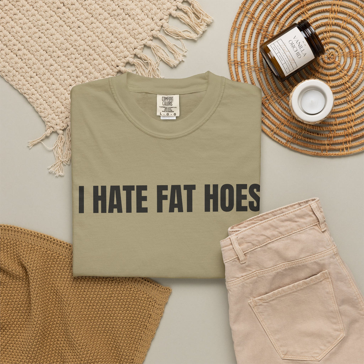 I Hate Fat Hoes Shirt