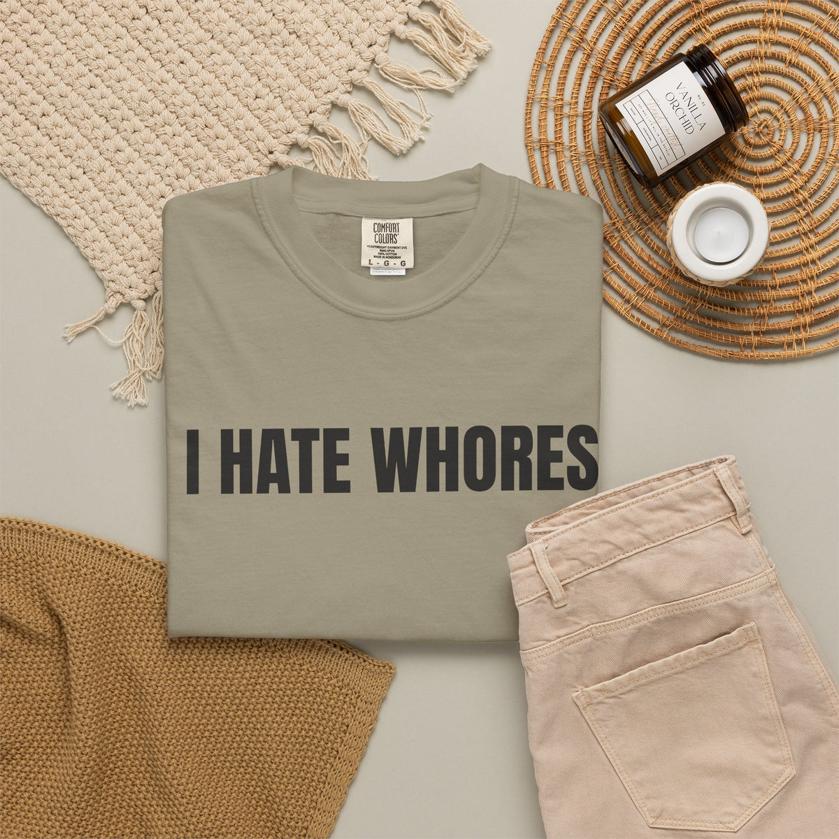 I Hate Whores Shirt