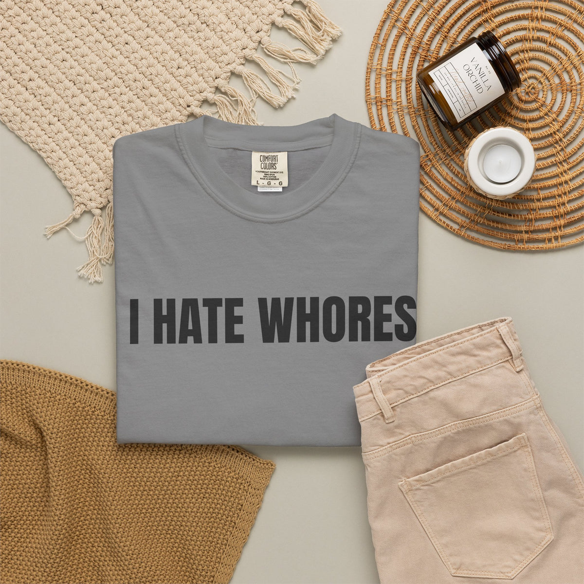 I Hate Whores Shirt