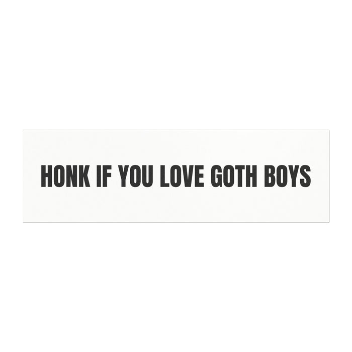Honk If You Love Goth Boys Shirt