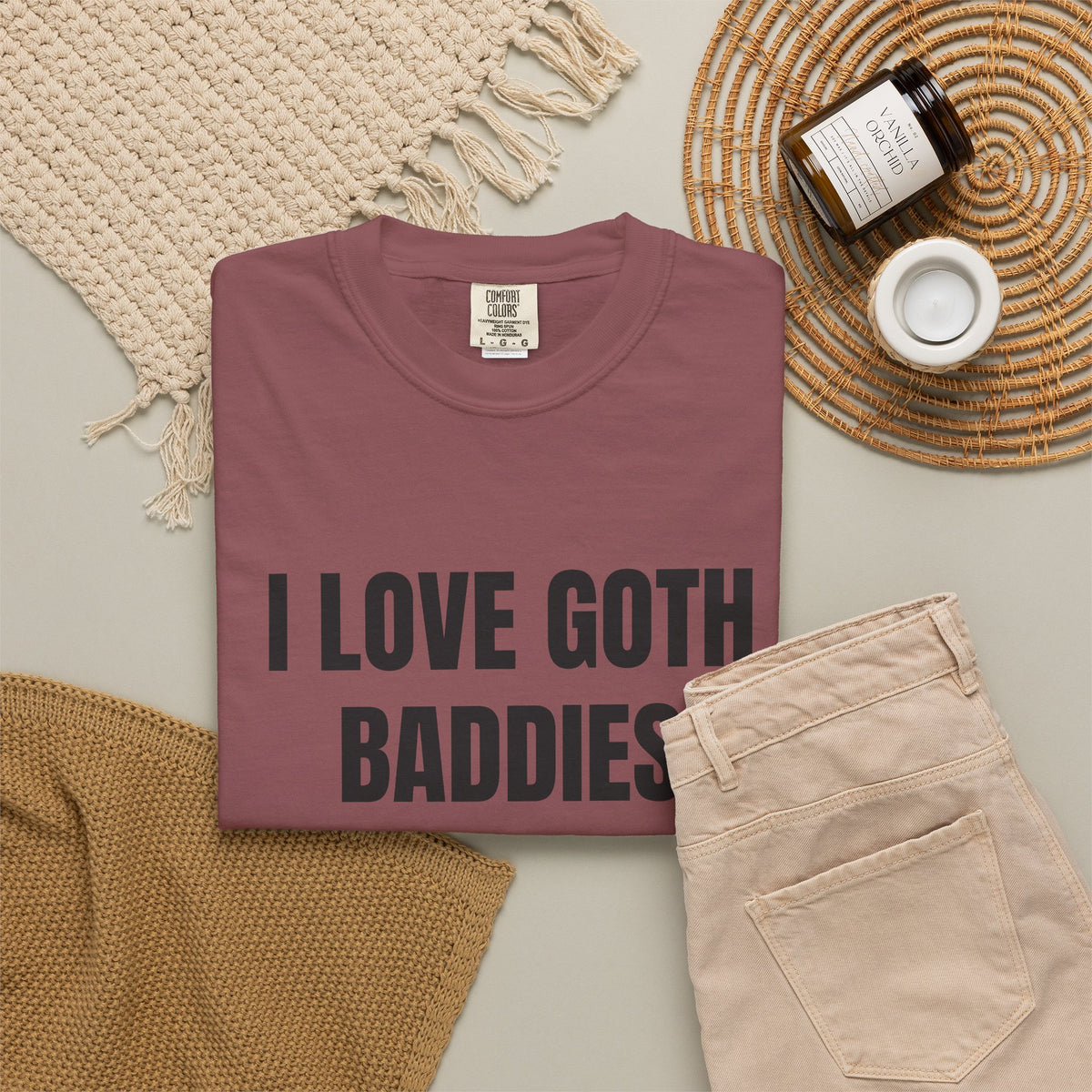 I Love Goth Baddies Shirt