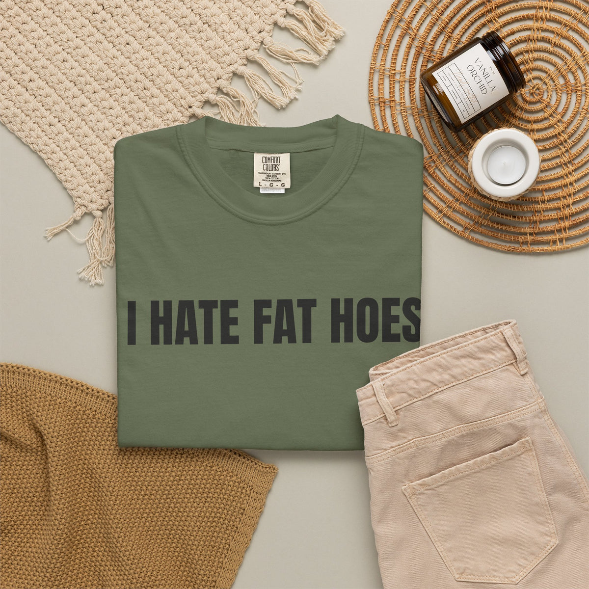 I Hate Fat Hoes Shirt