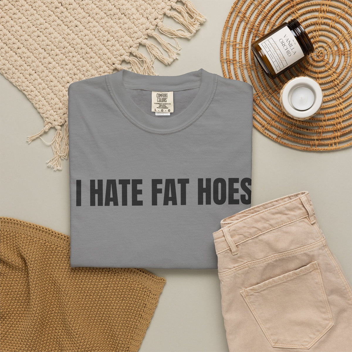 I Hate Fat Hoes Shirt