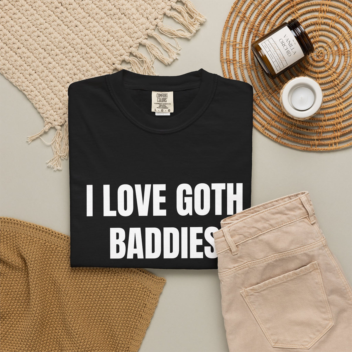 I Love Goth Baddies Shirt